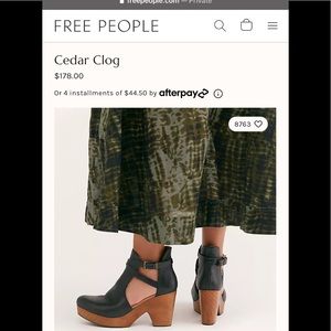 Free People Clogs! Brand new!